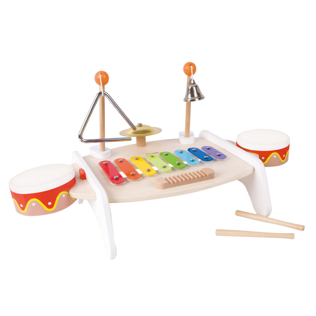 Kids Wooden Musical Activity Table Toy