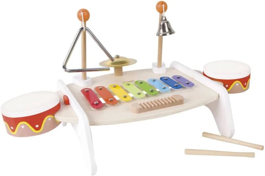Kids Wooden Musical Activity Table Toy